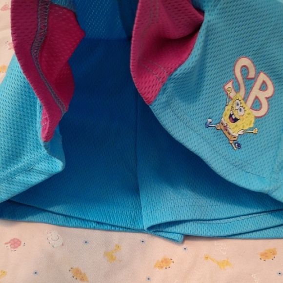 👋5for$5 Nickelodeon Blue and Pink Skort with Character Design - Picture 2 of 3